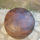 Pouf De Sede en cuir 1970
