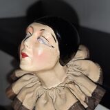Lampe Arlequin-Pierrot art déco cubiste