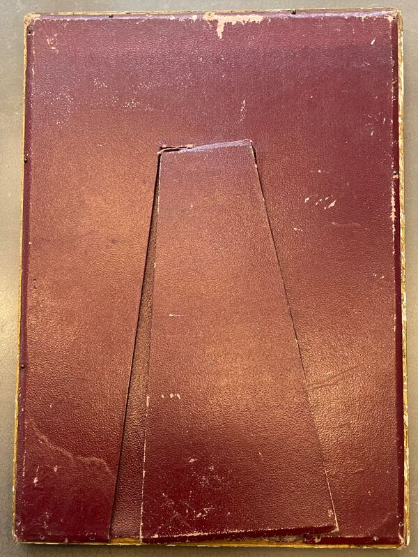 Tableau peinture ancienne nature morte à la bouteille XXe