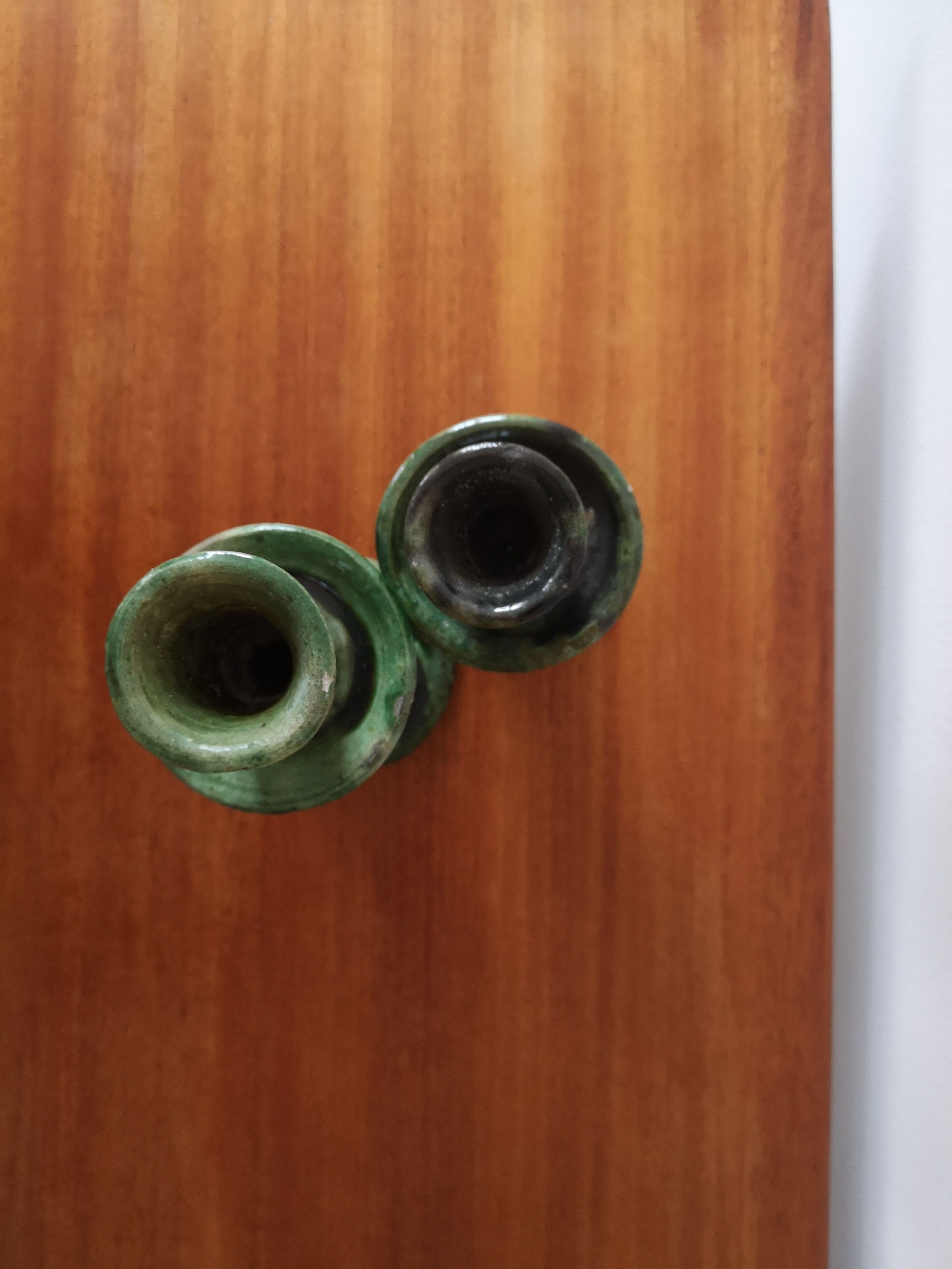 Tamgroute ceramic candlesticks