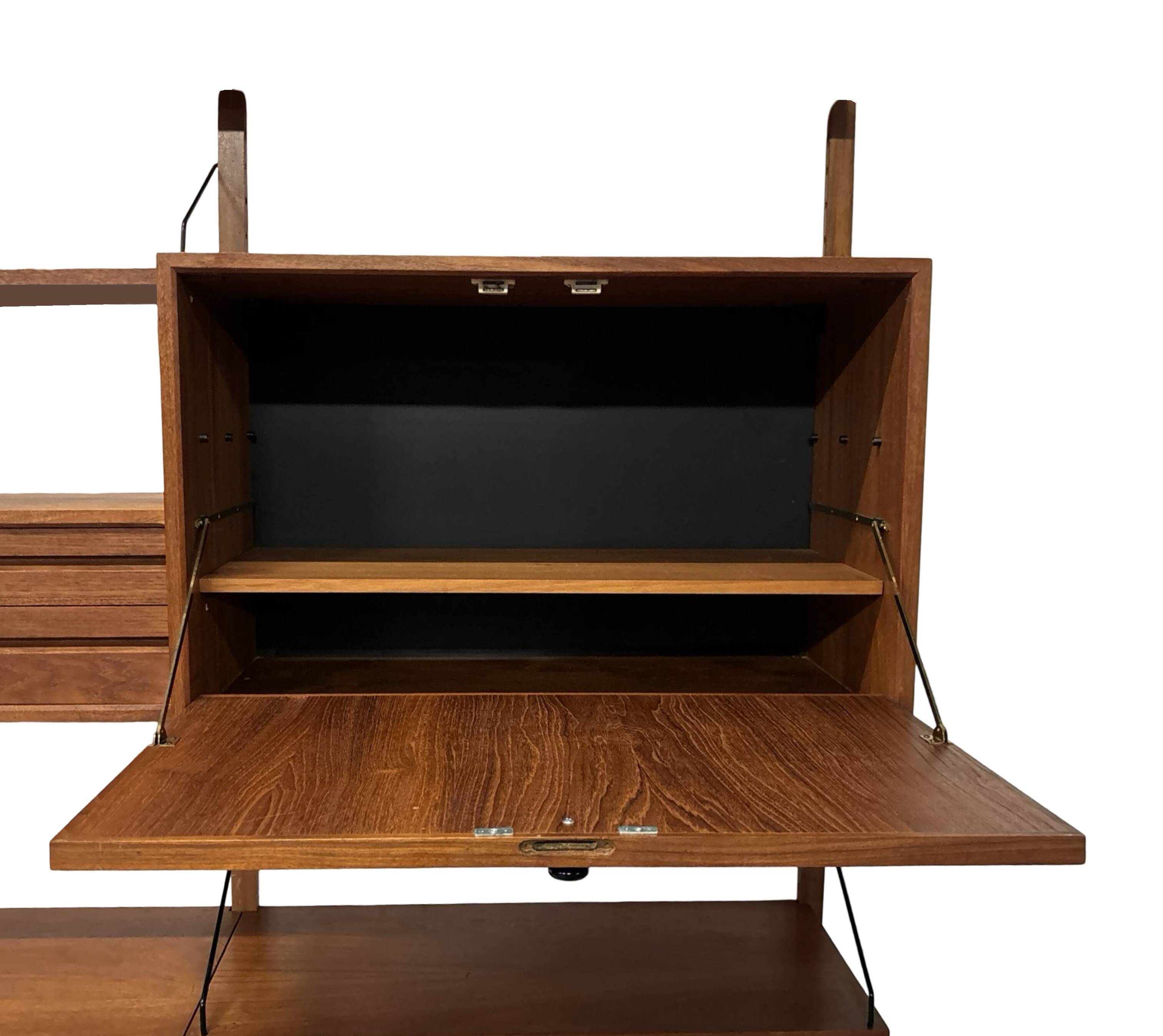 Vintage Poul Cadovius Royal System wall system wall unit