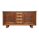 French Brutalist Art Deco Sideboard