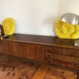 Scandinavian vintage rosewood row