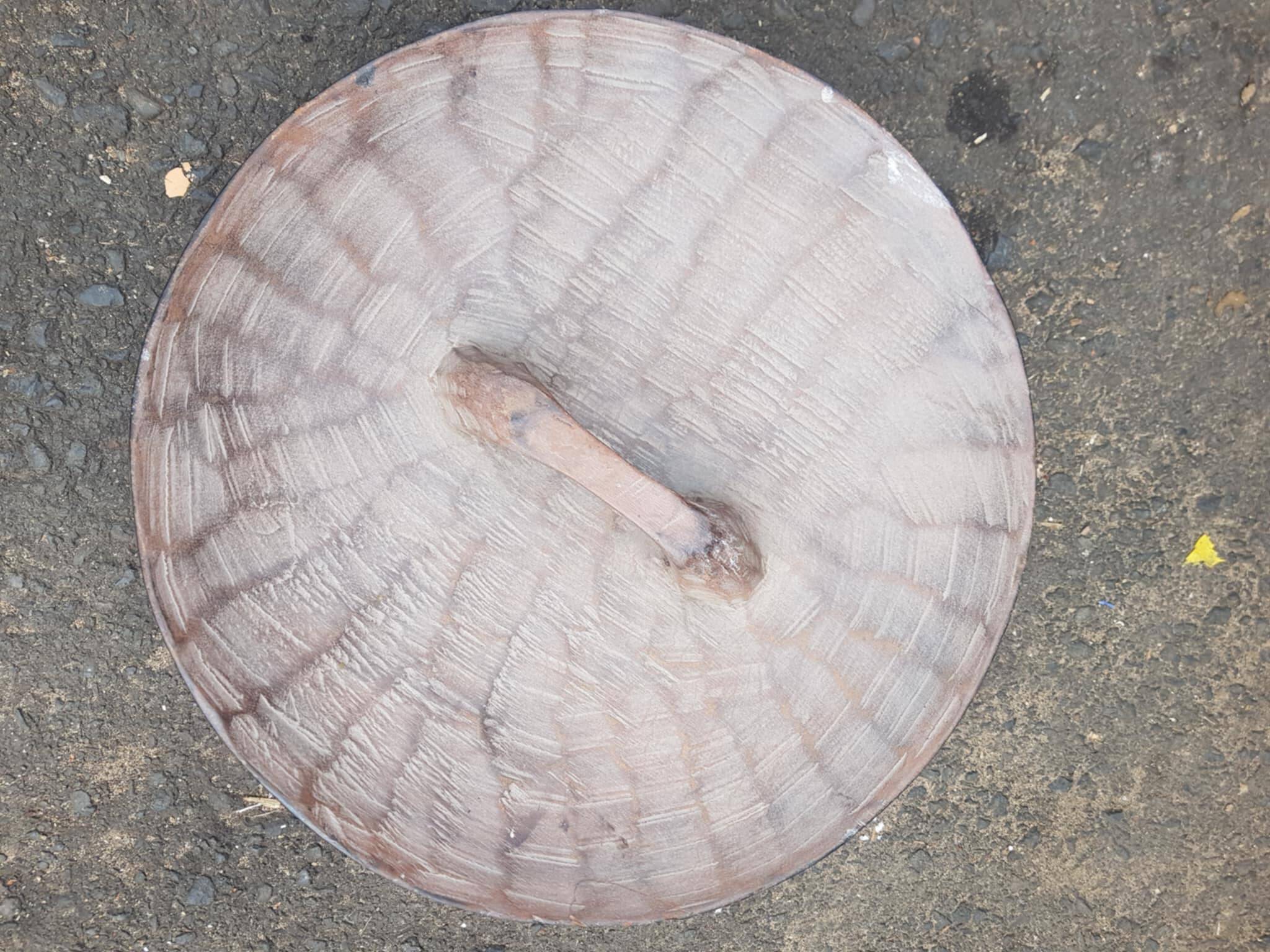 Traditional Bamiléké African Shield from Cameroon