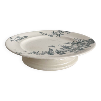Longwy “Mignon” low ironstone fruit bowl