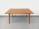 Rectangular wooden and ceramic dining table from the 50s and 60s