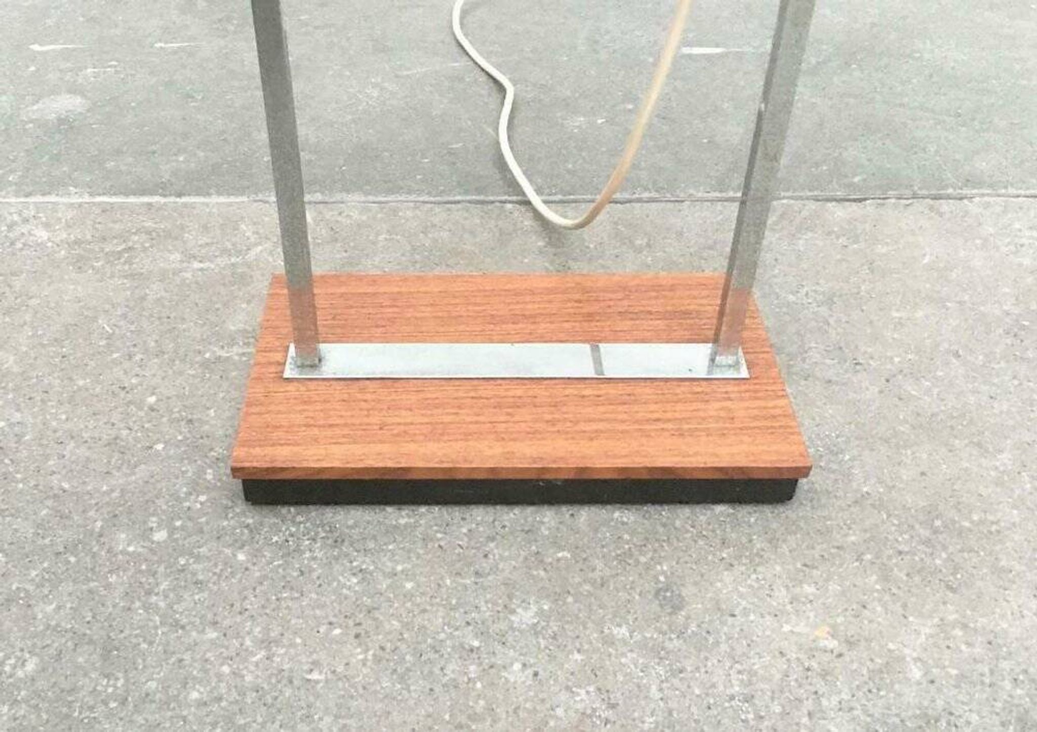 Mid-century German space age floor lamp by Hustadt Leuchten, 1960s.