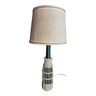 Lampe bouteille rotin