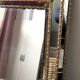 Old Faceted Beaded Mirror Venetian Style Vintage Design 60s/70s
