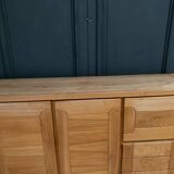 Elm sideboard Maison Regain circa 1970