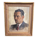Aimé VAN BELLEGHEM (1922-1996), Portrait of René Brondel, oil on canvas