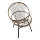 Rattan armchair