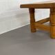 Vintage solid oak coffee table