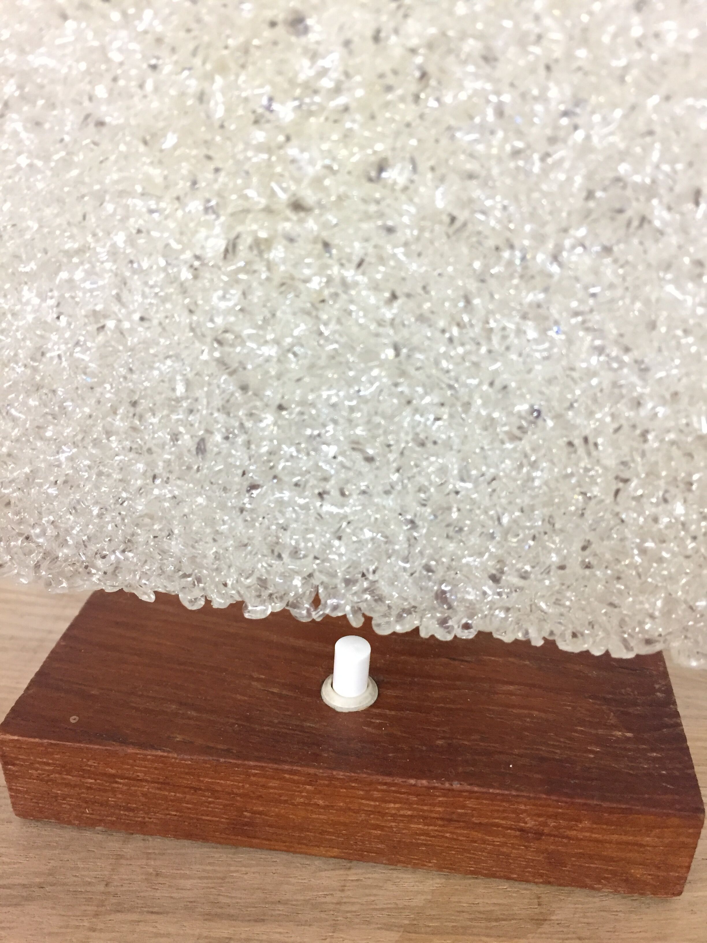 Teak bedside lamps 1960