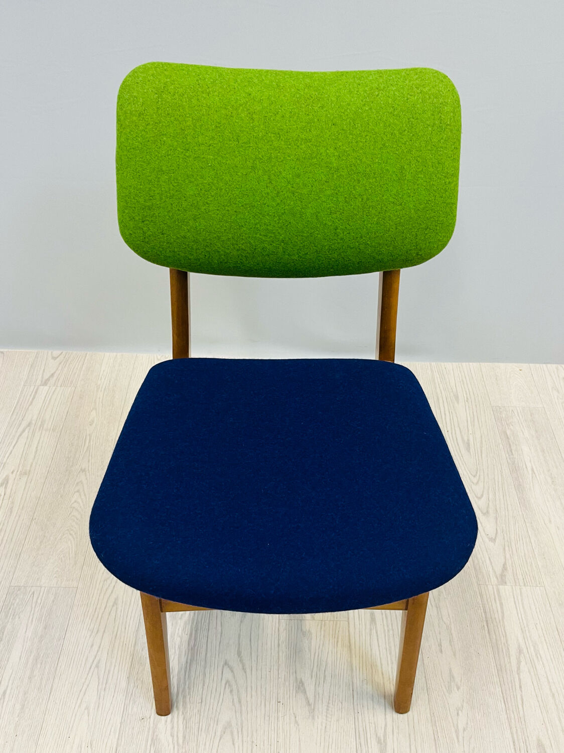 Four middle century chairs