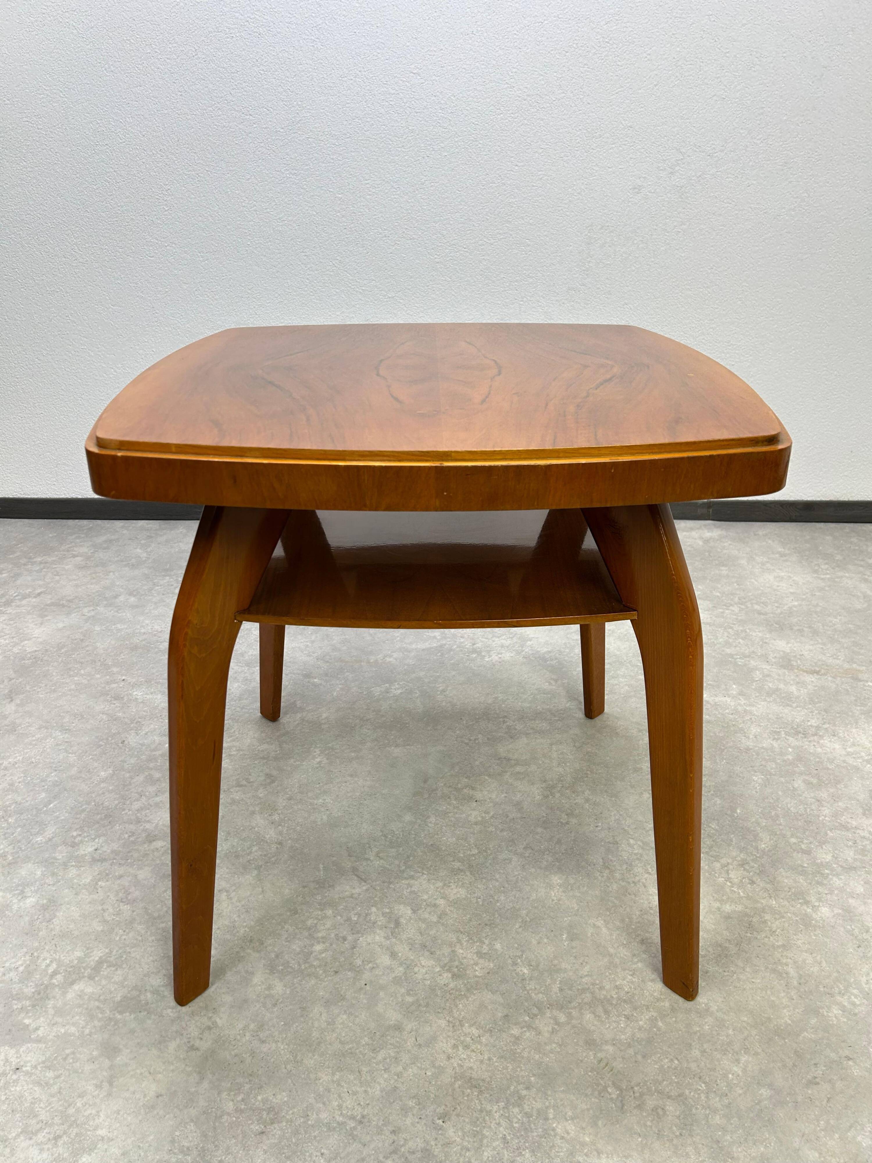Mid-century modern crab coffee table by Jindřich Halabala for Tatra NP