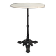 Bistro table in marble