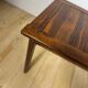 Mid-Century rosewood bench with plant stand – Scandinavian design