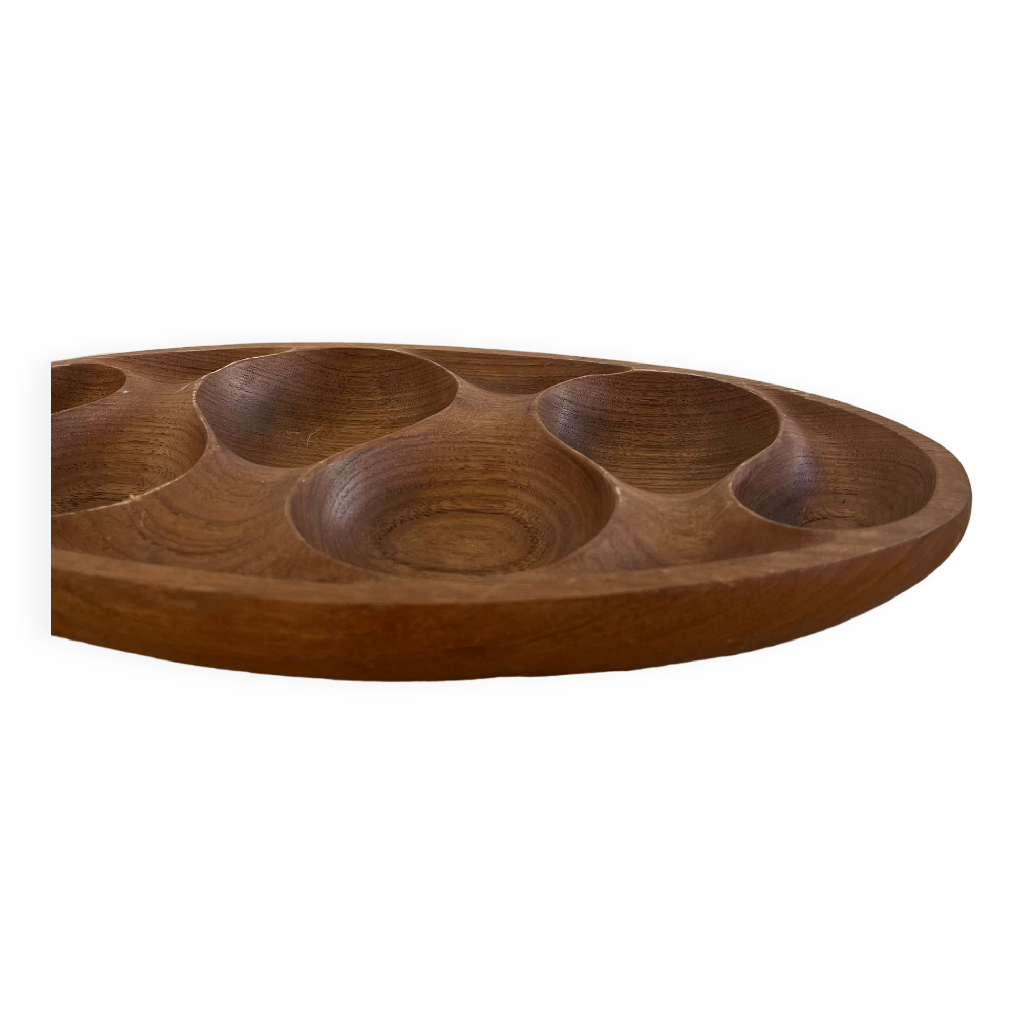 Brutalist wooden dish