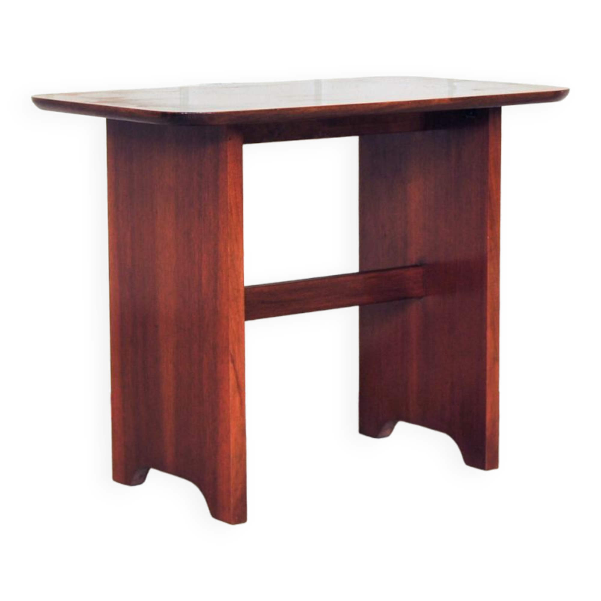 Vintage teak dressing table side table