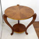 Table basse tripode art déco