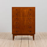 Commode danoise du milieu du siècle en teck, années 1960