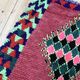 Moroccan Berber carpet old Azilal corridor 2,4x0.9m