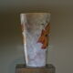 Ceramic vase with women's décor