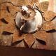 Vintage sun wall lamp