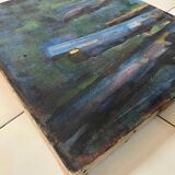 HST 1956 painting "The Forest" Guy Feinstein (1929-2008) Narrative figuration