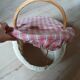Panier à pique-nique ancien