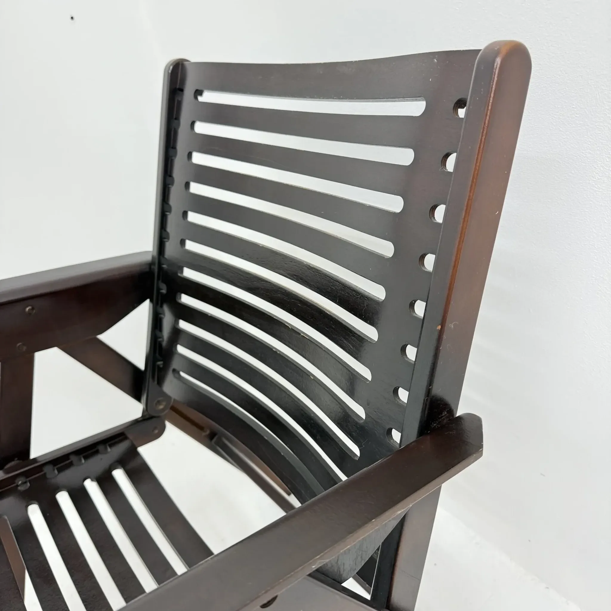 Chaise pliante Niko Kralj Rex milieu du siècle, années 1950