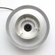 Silver lamp in the style of Trava by Carl Thore, 1960s