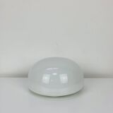 Vitouver opaline ball wall lamp, vintage half sphere