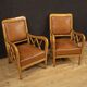 Pair of Italian design armchairs