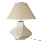 Sculptural lamp "Torsade" in matte ceramic – KOSTKA Edition
