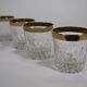 Whiskey Tumbler "Ritz" Glass with 24-Karat Gold Rim from Mäander, 1960s