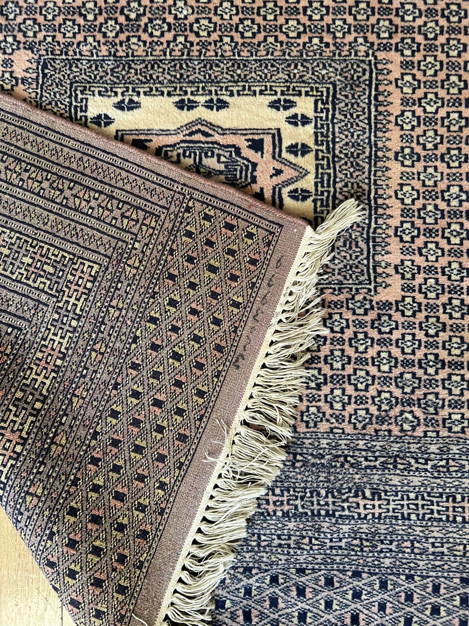 70s oriental rug 180cm / 123cm