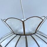 Mother-of-pearl and brass suspension