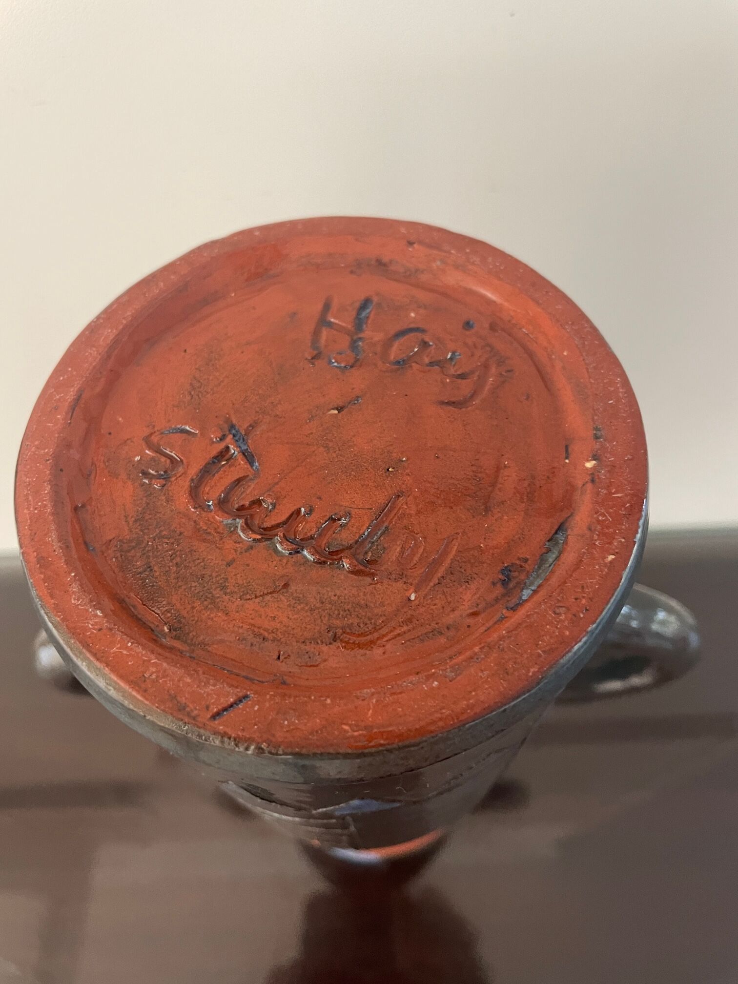 Vintage Vera Haij, Steneby. Ceramic Vera Haij Swedish - Modernist Vase Sweden Girl Pottery.