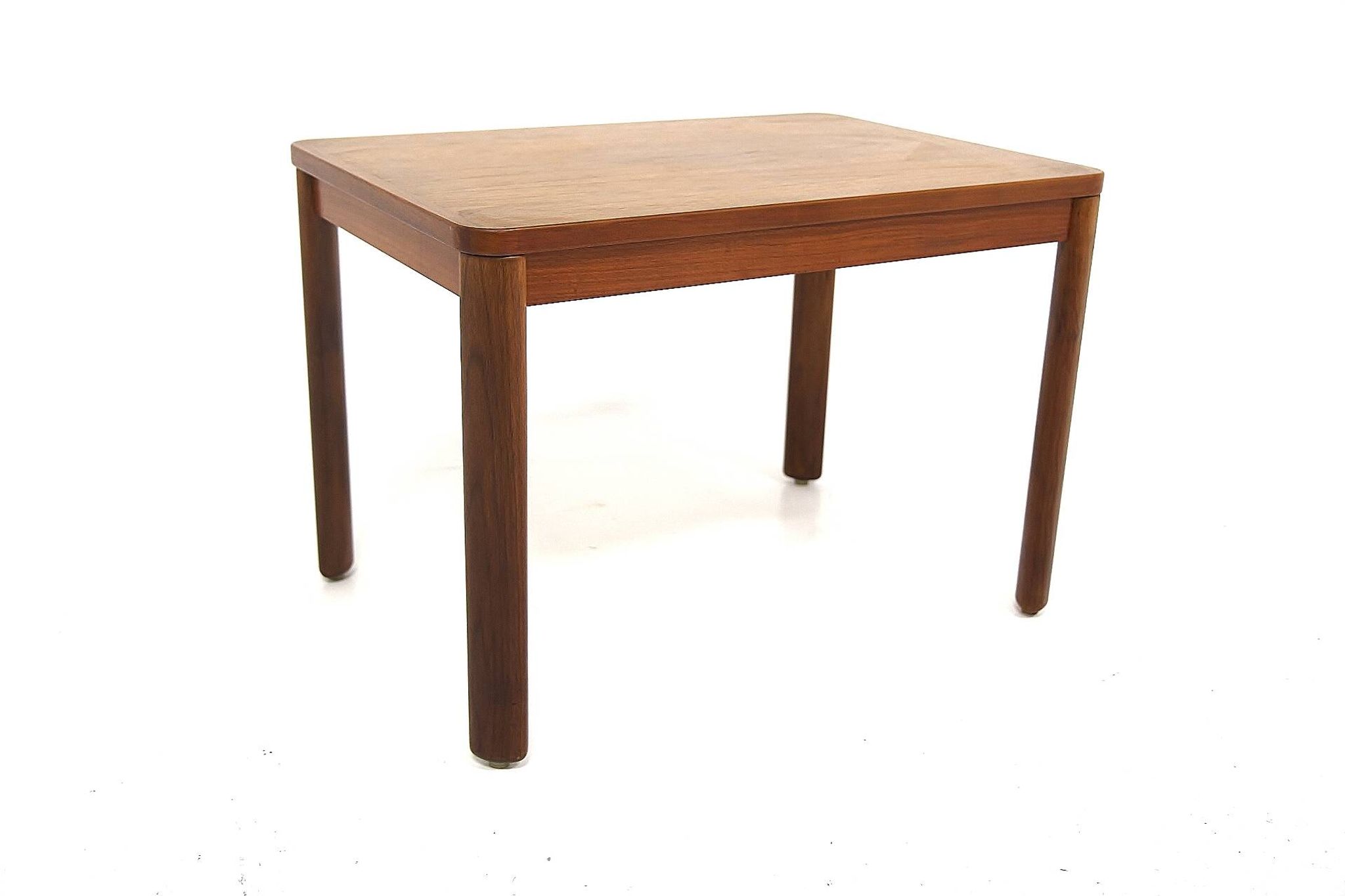 Scandinavian side table in walnut, Sweden, 1950.