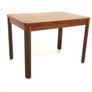 Scandinavian side table in walnut, Sweden, 1950.