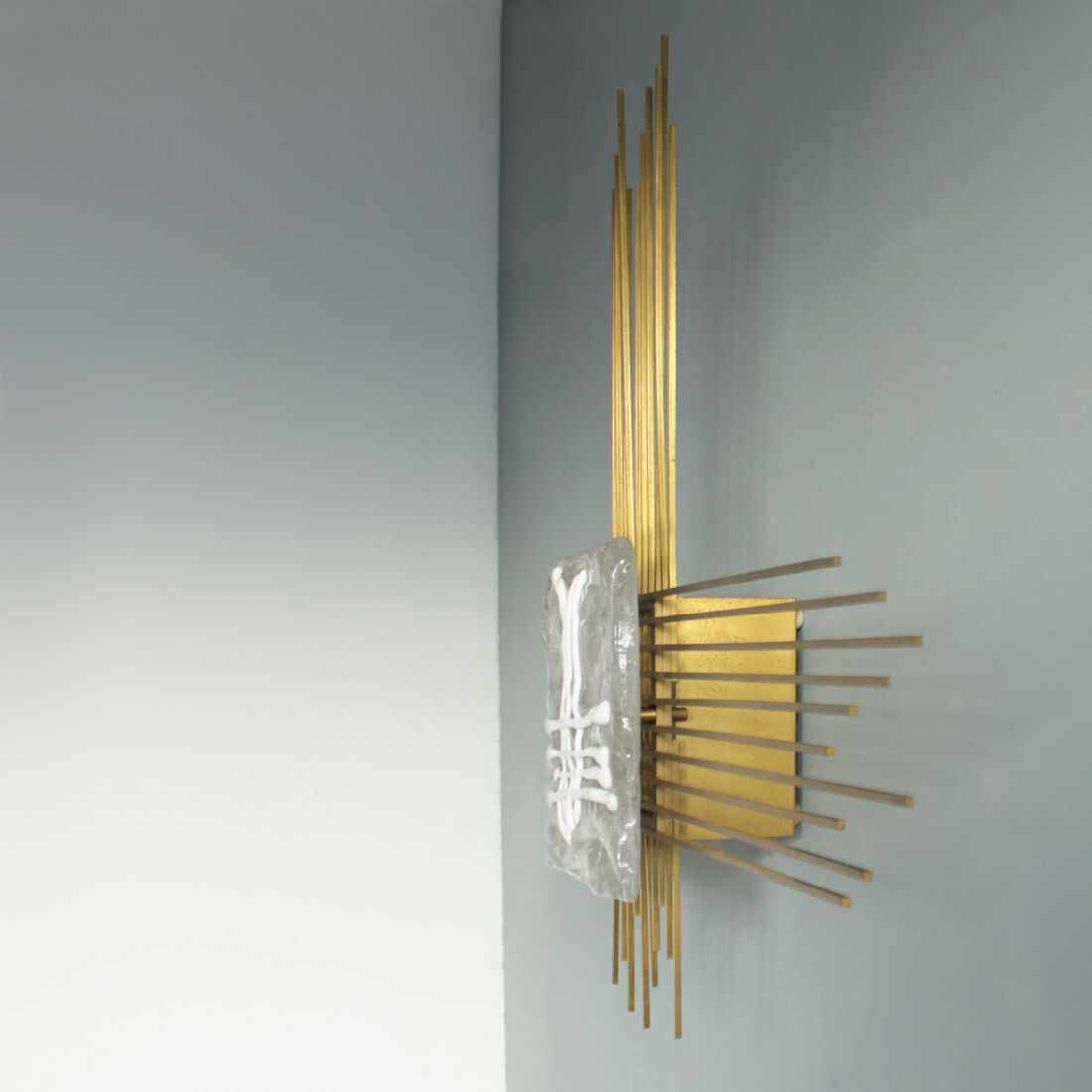 Sculptural Wall Light by Angelo Brotto for Esperia Italy, 60s