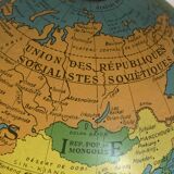 Vintage 1960s globe, Taride tripod metal - 28 cm
