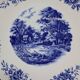 Plat à gâteaux Sarreguemines modèle Romantic
