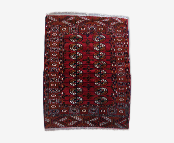 Tapis ancien noué Bouchara 130 X 97 cm