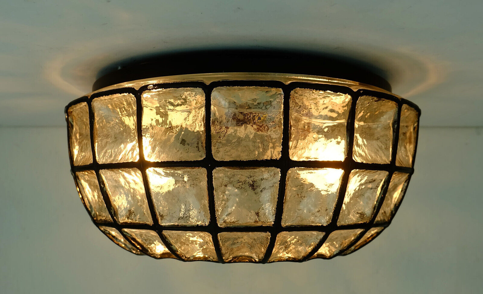 large limburg FLUSH MOUNT model A322A 1960s 70