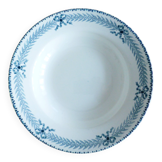 1 assiette creuse en terre de fer de Boulanger modèle Chinon 221268