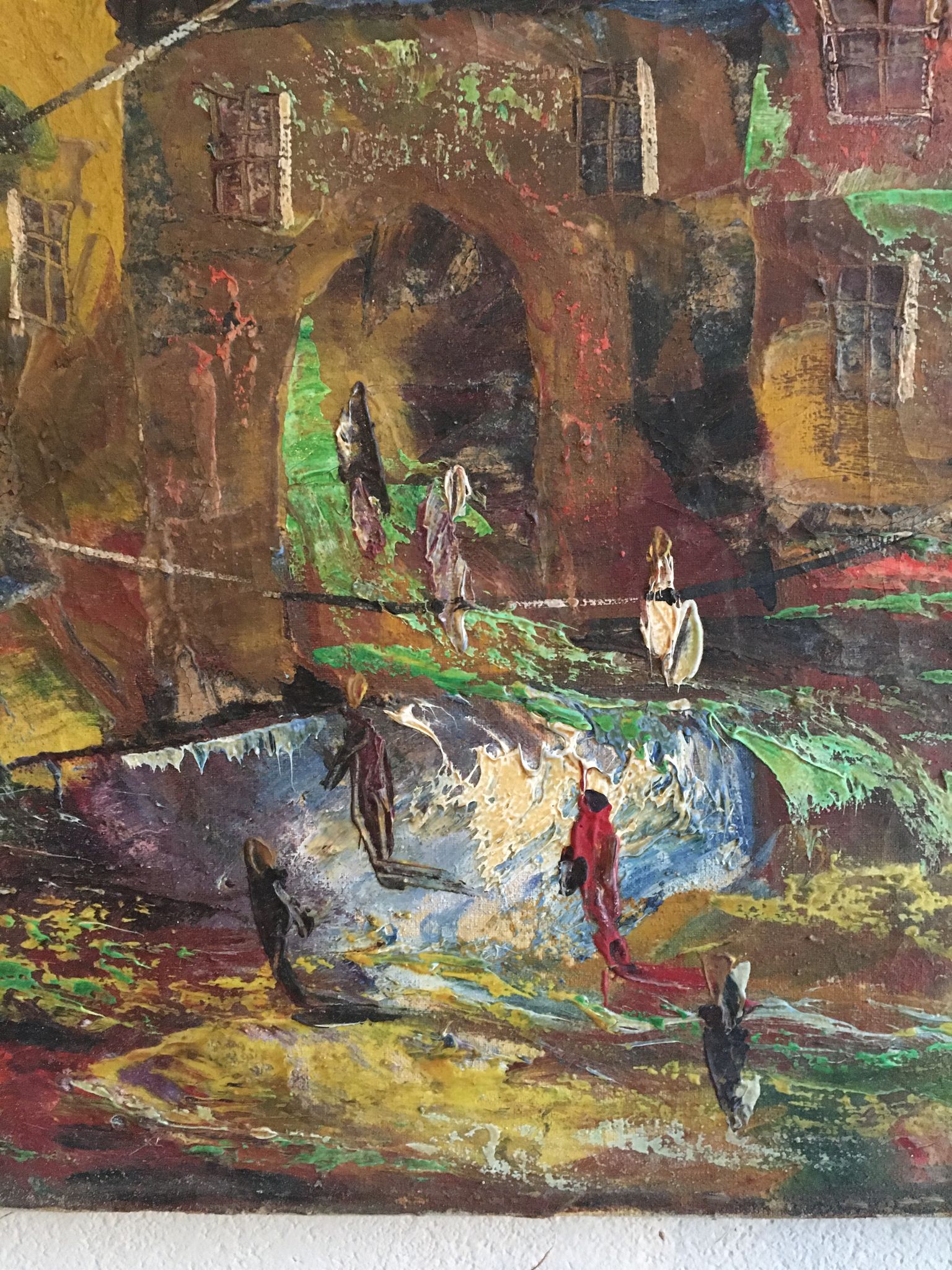 Huile sur toile peintre russe
