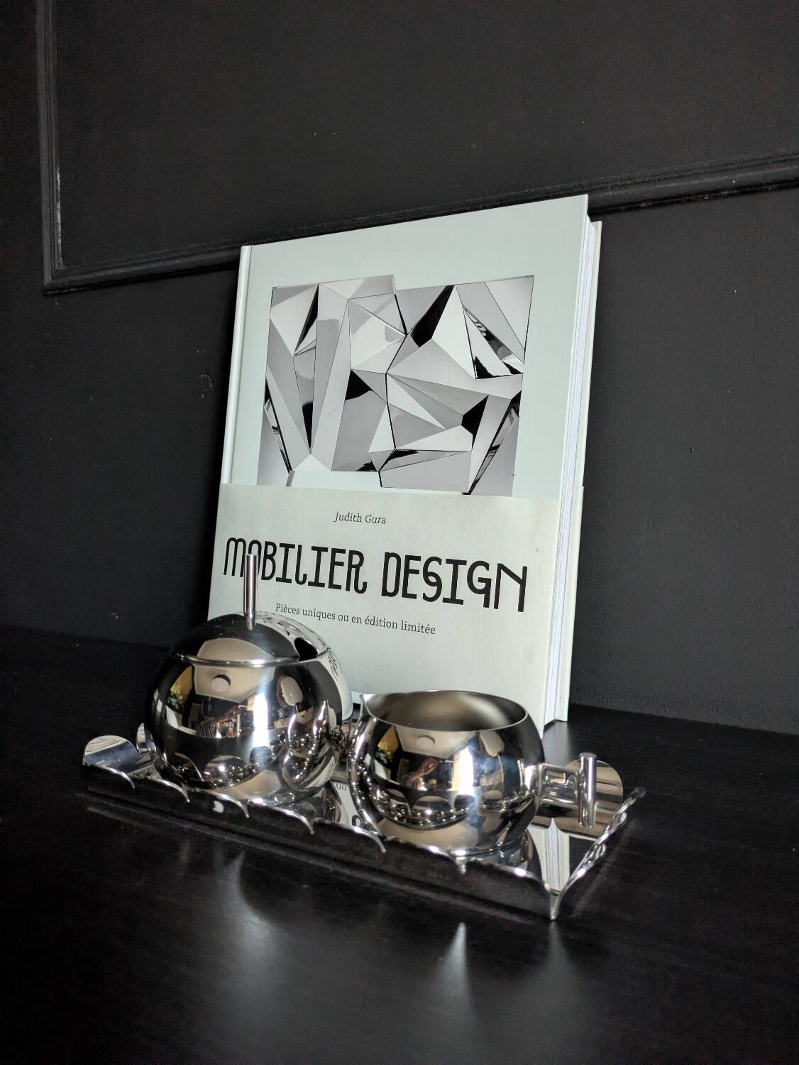 Sugar bowl and cream jug Alessi